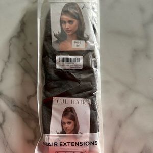 Hair extensions brown